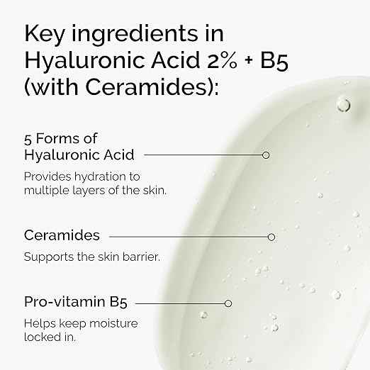 THE ORDINARY Hyaluronic Acid Serum for Hydration and Plump Skin