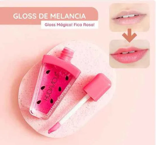 Hudamoji 1 Piece Magic Watermelon Lip Gloss