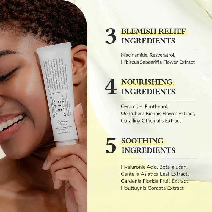 Dr Althea 345 Relief Cream 50ml for Pain Relief and Soothing Care
