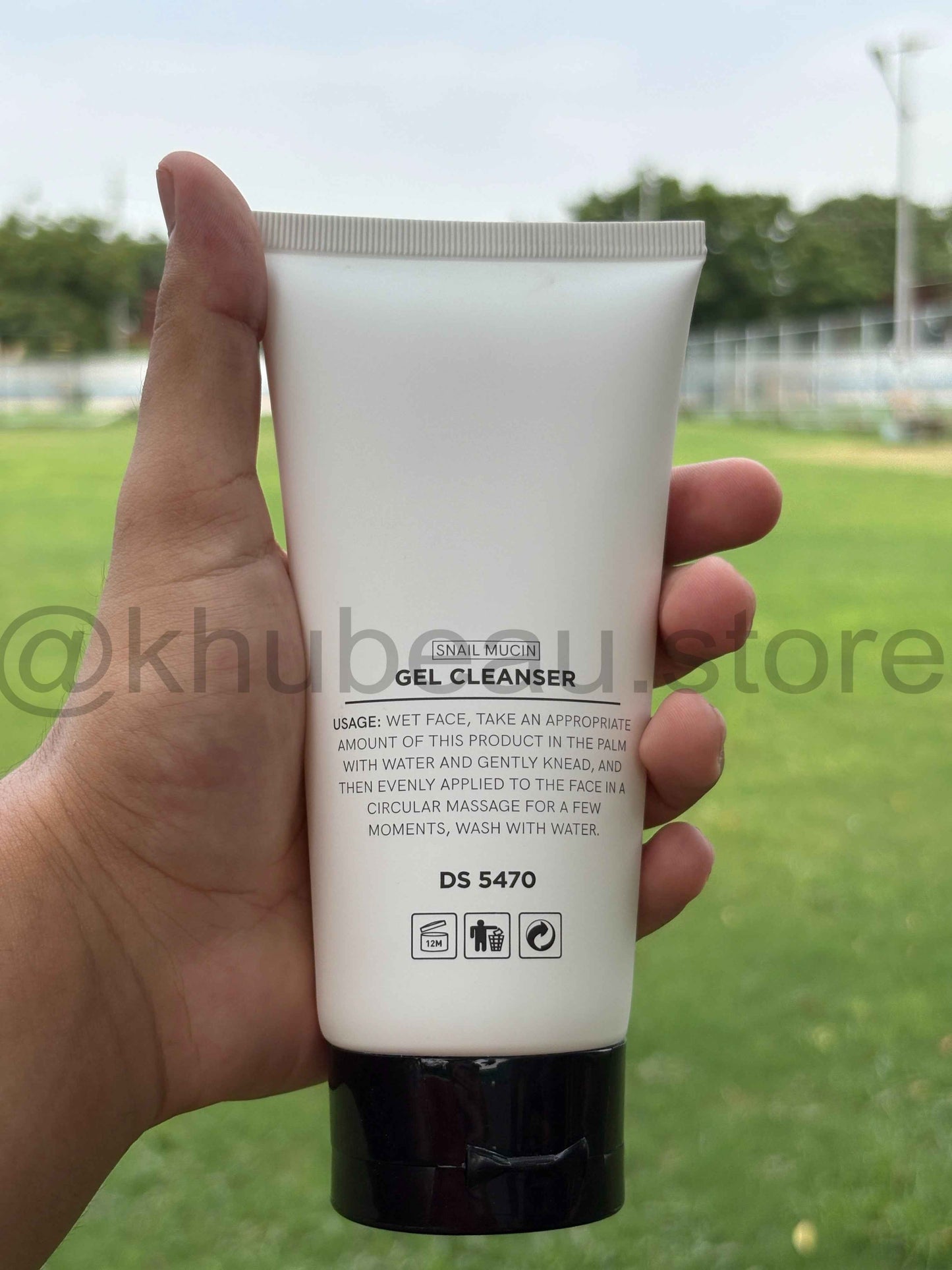Disaar Snail Mucin Gel Cleanser 150ml - Nourishing & Brightening Face Wash with Natural Snail Secretion Filtrate for Radiant Skin DS5470