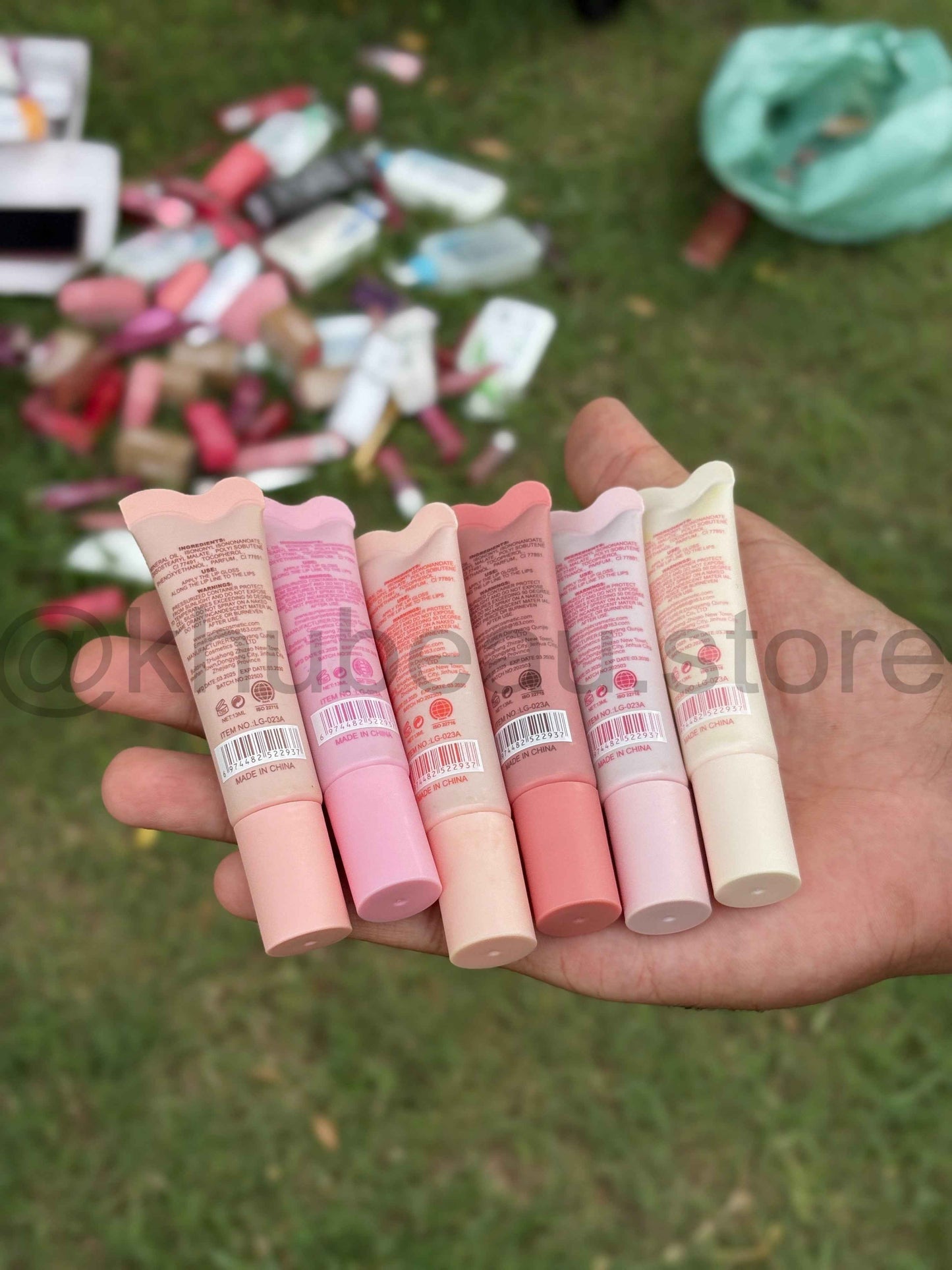 Huda Moji Lip Gloss Set - 6 Pcs New Viral Collection