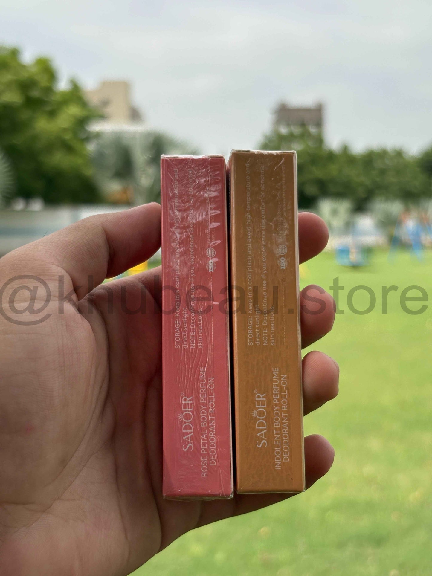 Sadoer Body Perfume Deodorant Roll-on 10ml - Long-Lasting Freshness