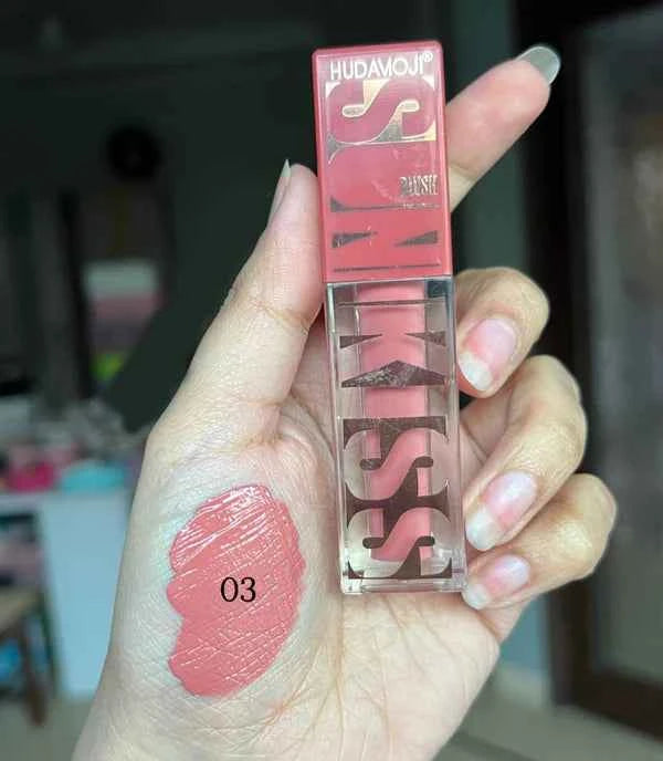 Hudamoji Pack of 4 Sun Kiss Matte Lip Gloss