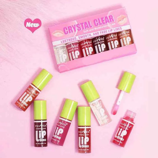 Huxia Beauty 6Pcs/set Korean Makeup Lip Oil Lipsticks Makeups Gloss Beauty Ink Pack Jelly Long Lasting Inks Moisturizing Balm Lips