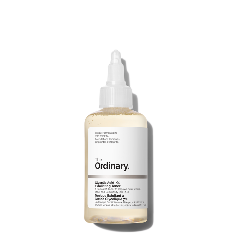 The Ordinary Glycolic Acid Tonic Solution 240 mL - Big Size for Exfoliation and Radiance